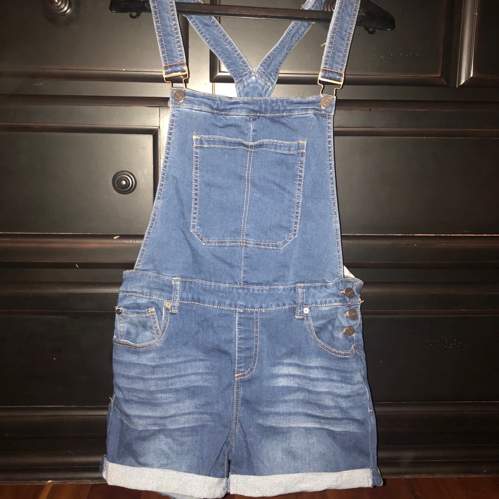 Denim Overalls